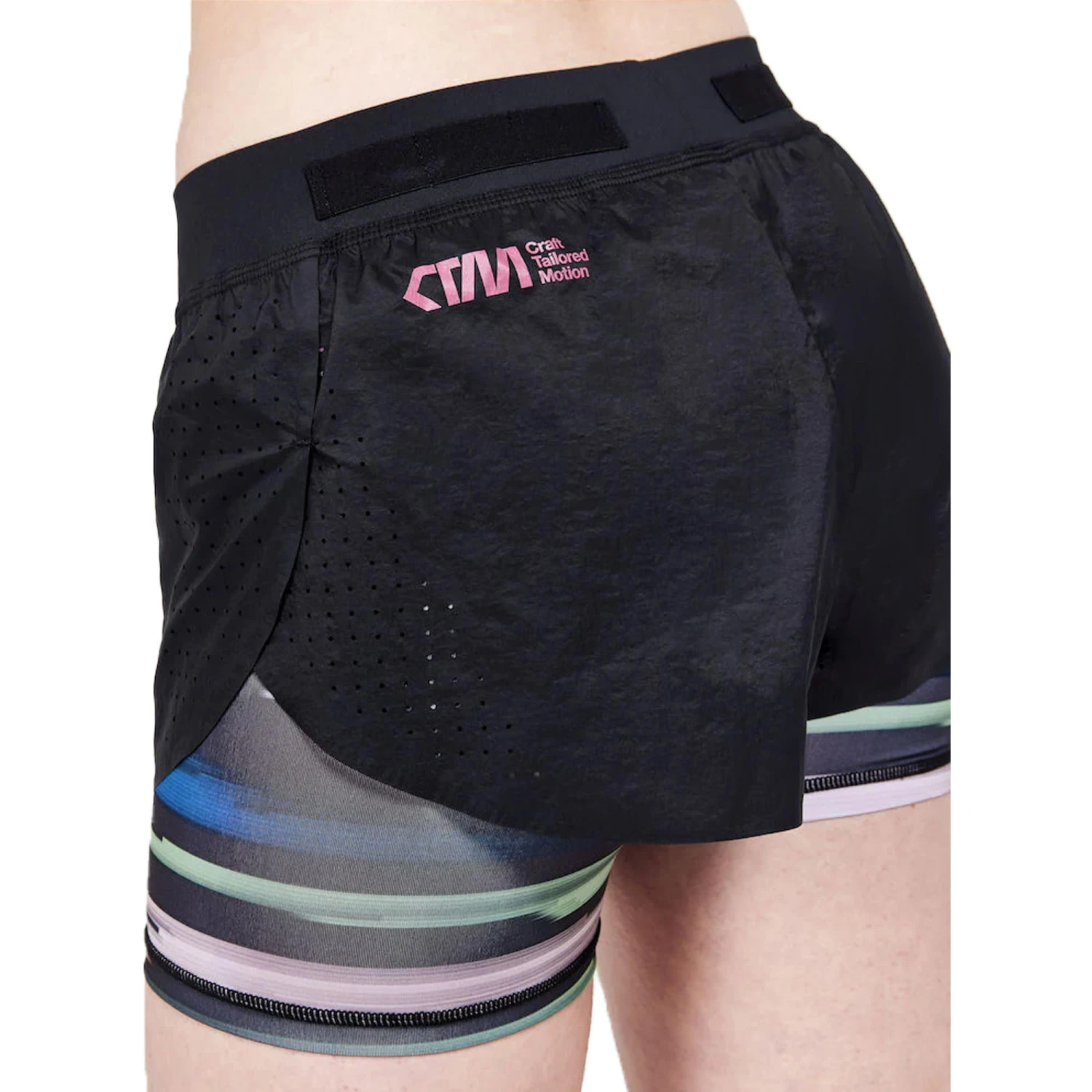 Craft Womens/Ladies CTM Distance 2 In 1 Shorts (Roxo) 4 Craft Womens/Ladies CTM Distance 2 In 1 Shorts (Roxo) - Image 2