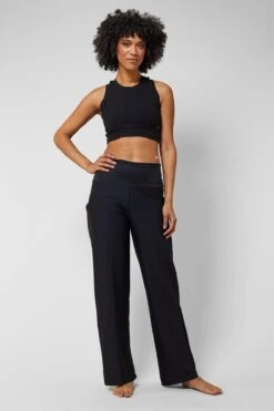 Lightweight Yoga Loose Side Pockets Pant Black 8 Lightweight Yoga Loose Side Pockets Pant Black -Athletics Store k07849c377d73b8ab8d3d34f5dab1588c