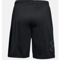 Under Armour Mens Tech Shorts (Black/Light Graphite) -Athletics Store k0dce25e0222842b0622cf02bdeb2f738