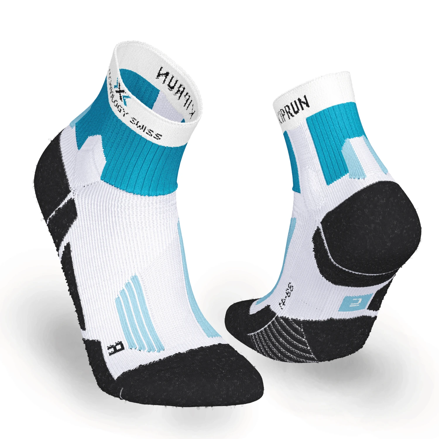 Running Socks Run 900 X - White / Blue -Athletics Store k18e7fce58fb1e225e31f480bdf9d026e