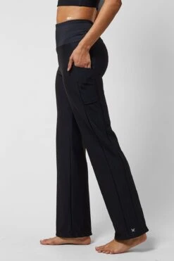 Lightweight Yoga Loose Side Pockets Pant Black 9 Lightweight Yoga Loose Side Pockets Pant Black -Athletics Store k1ba26306a651cc3deee0363e89866379