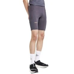 Craft Mens Pro Hypervent Fitted Shorts (Granite) -Athletics Store k1d01ce99090ffda8215177c0f21b0587