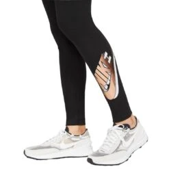 Nike Womens/Ladies Essential Printed High Waist Sports Leggings (Black) -Athletics Store k21424b37bfc6ee70afbb710ecc61eb59