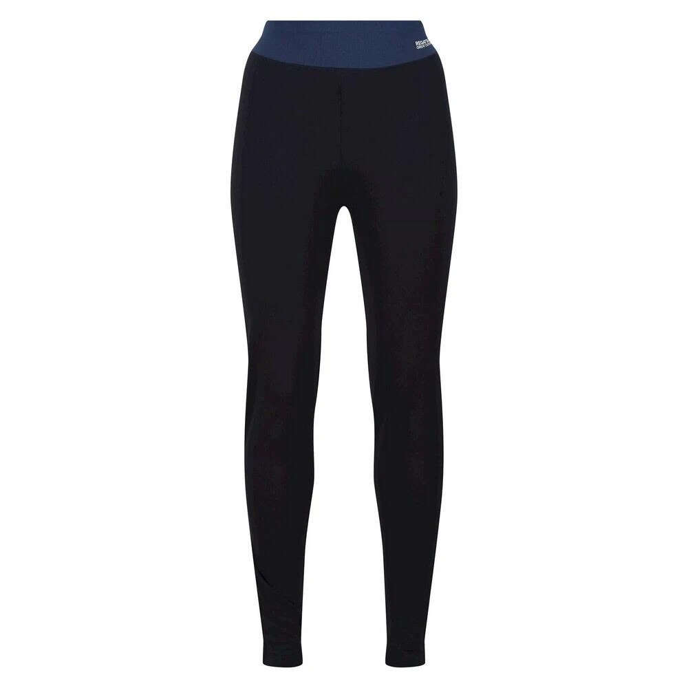 Regatta Womens/Ladies Bampton Leggings (Dark Denim/Navy) 3 Regatta Womens/Ladies Bampton Leggings (Dark Denim/Navy)