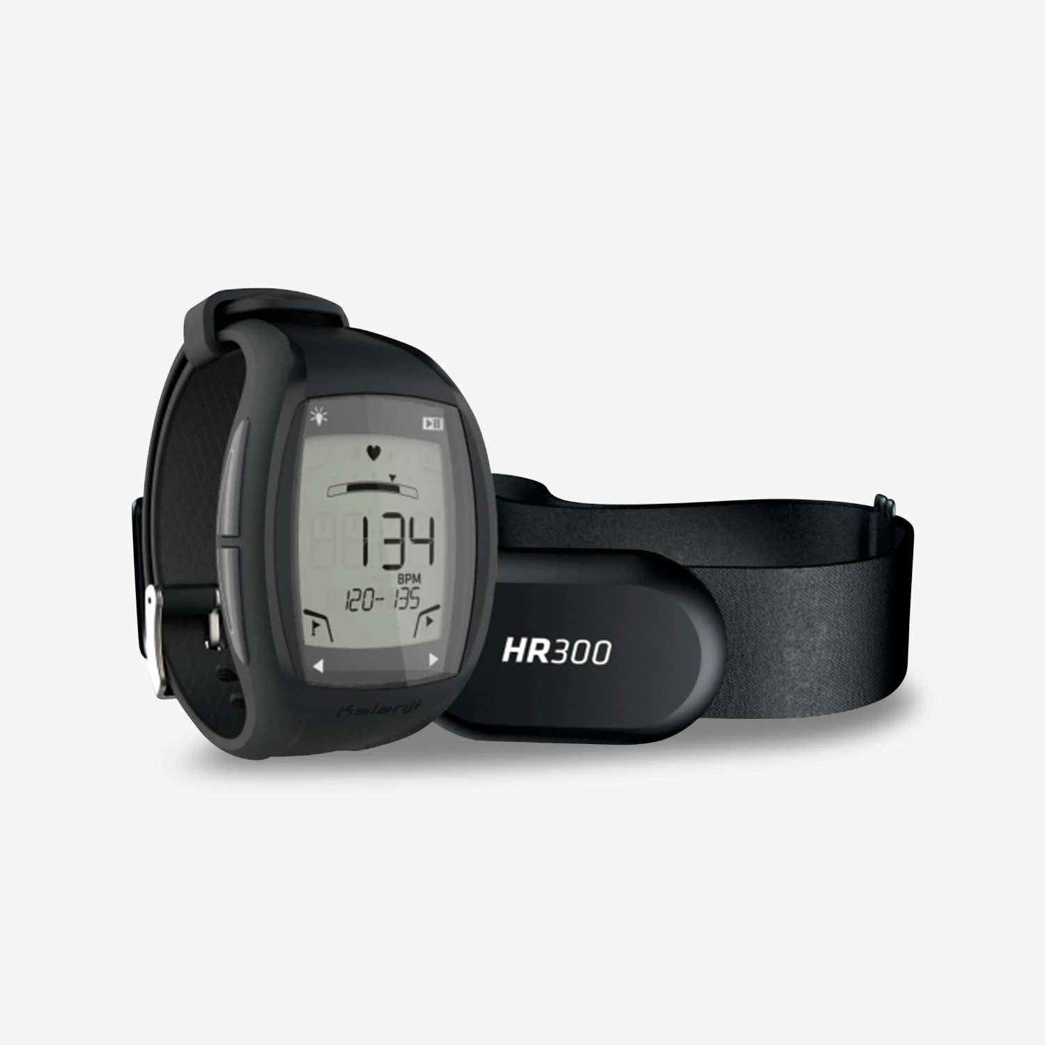 Kalenji Running Heart Rate Monitor Watch HR300 3 Kalenji Running Heart Rate Monitor Watch HR300