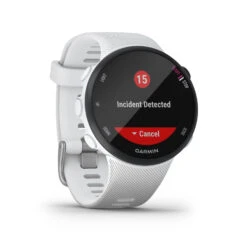 Garmin RUNNING HEART RATE MONITOR GPS WATCH FORERUNNER 45S - WHITE -Athletics Store k428b407fcfa723d11f01c7206e768476