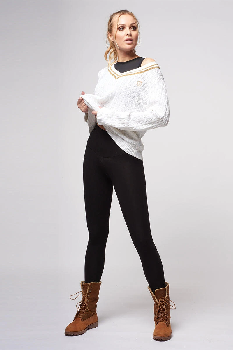 Extra Strong Compression Leggings With Figure Firming Black 6 Extra Strong Compression Leggings With Figure Firming Black - Image 4