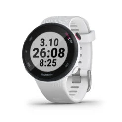 Garmin RUNNING HEART RATE MONITOR GPS WATCH FORERUNNER 45S - WHITE -Athletics Store k4f22d03cbe9caae35b638c8a67169fdb