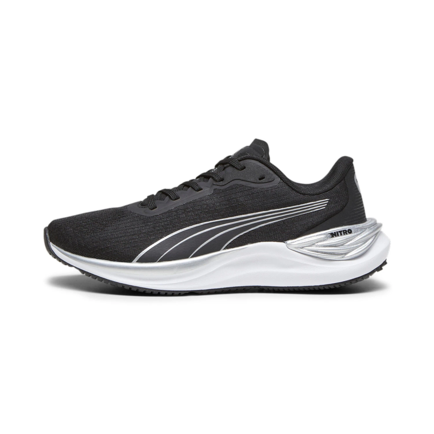 PUMA Womens Electrify Nitro 3 Running Shoes - Black 3 PUMA Womens Electrify Nitro 3 Running Shoes - Black