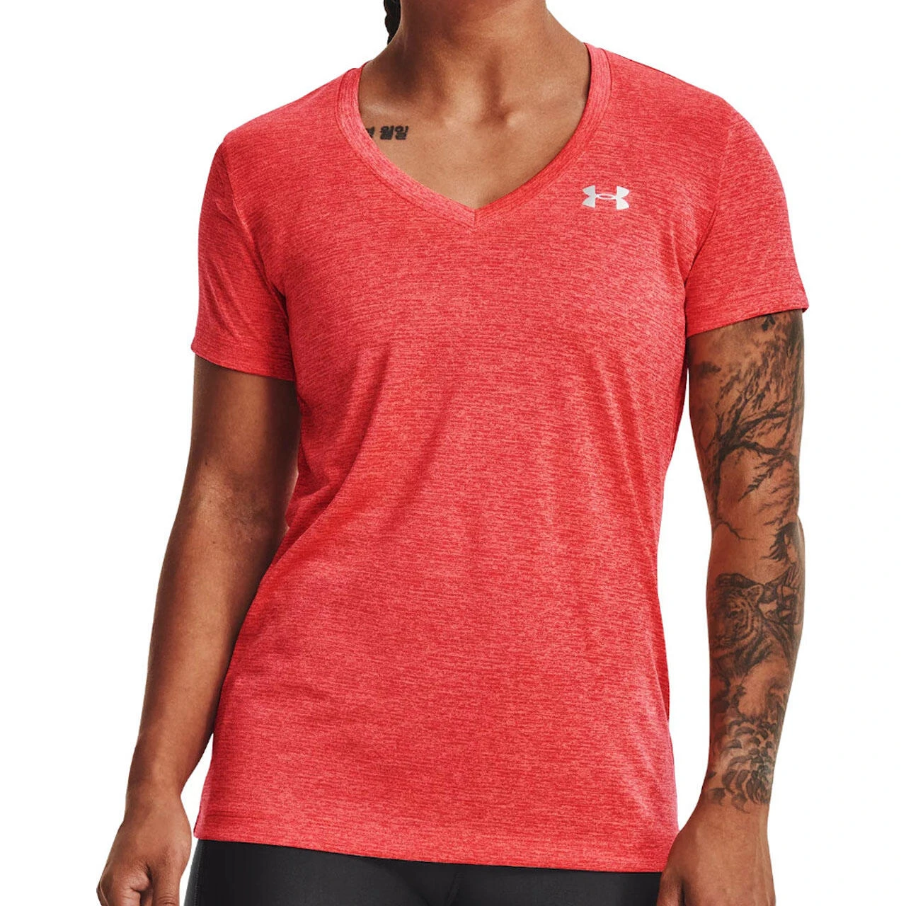 Under Armour Twist Tech Womens V-Neck T 4 Under Armour Twist Tech Womens V-Neck T - Image 2