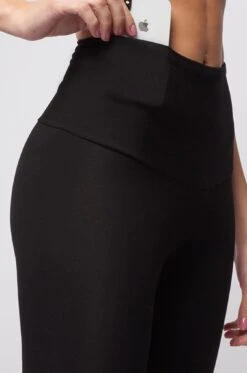 Lightweight Strong Compression Tummy Control Bootcut, Long Length, Black -Athletics Store ka8014b36e6333faf09b712bebca2a063