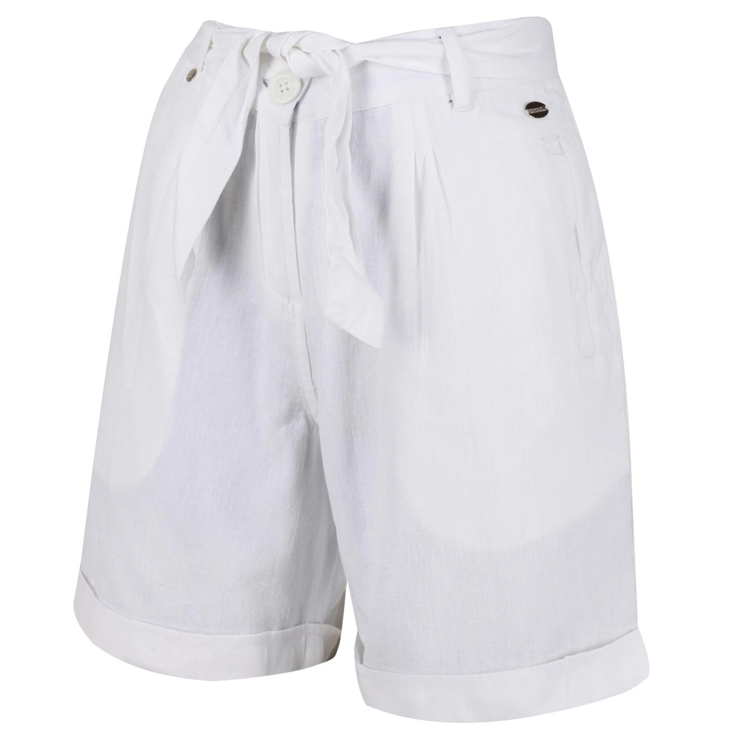 Regatta Womens/Ladies Samira Casual Shorts (White) 3 Regatta Womens/Ladies Samira Casual Shorts (White)