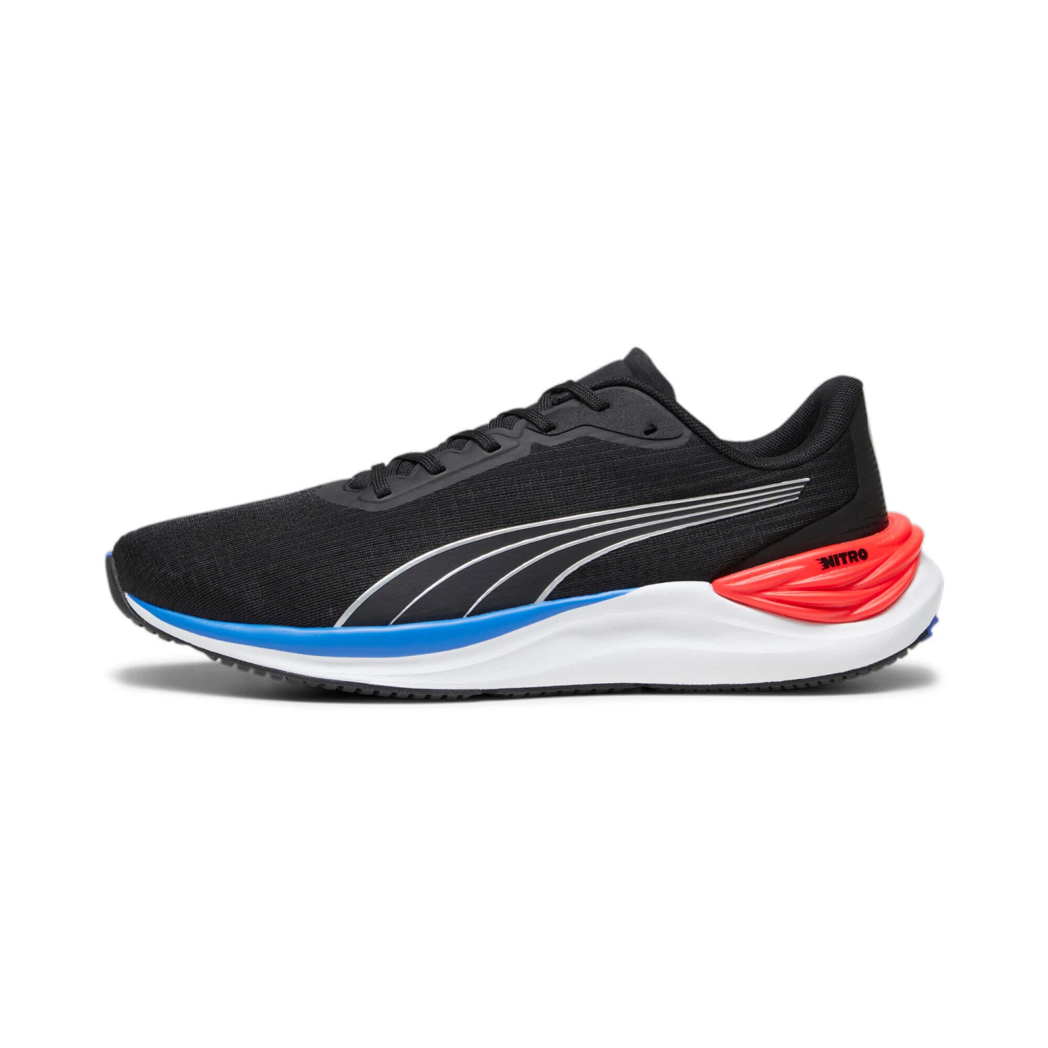 PUMA Mens Electrify Nitro 3 Running Shoes - Black 3 PUMA Mens Electrify Nitro 3 Running Shoes - Black