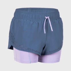 KIPRUN DRY+ Girl's Breathable 2-in-1 Tight Running Shorts -Athletics Store kae310c79e601c2f073b515fc1be4d35c