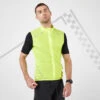 KIPRUN LIGHT MEN'S RUNNING JACKET SLEEVELESS LIGHT YELLOW -Athletics Store kcd369c98259242126a64a1016d5070b0