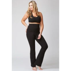 Extra Strong Compression High Waisted Bootleg Black -Athletics Store kd379e829e4932385d47162417310368d