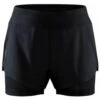 Craft Womens/Ladies ADV Essence 2 In 1 Shorts (Black) -Athletics Store ke973c907c75639518ea176f7e3d4cc28