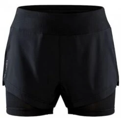 Craft Womens/Ladies ADV Essence 2 In 1 Shorts (Black)